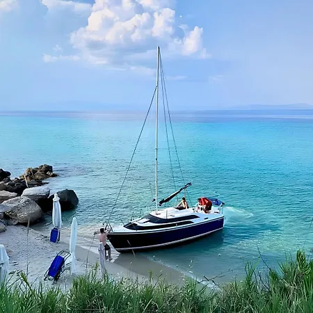 فيلة Zeus Sea View With Private Pool,