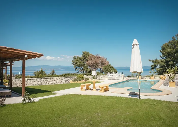 Zeus Sea View With Private Pool, * Afytos
