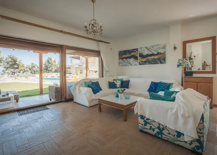 ヴィラ Zeus Sea View With Private Pool, アフィトス