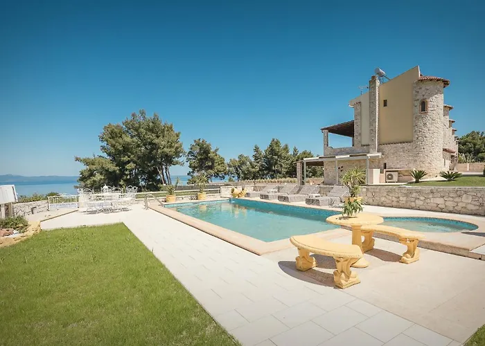 Villa Zeus Sea View With Private Pool,